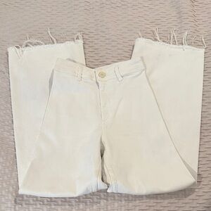 Zara White Marine Jeans